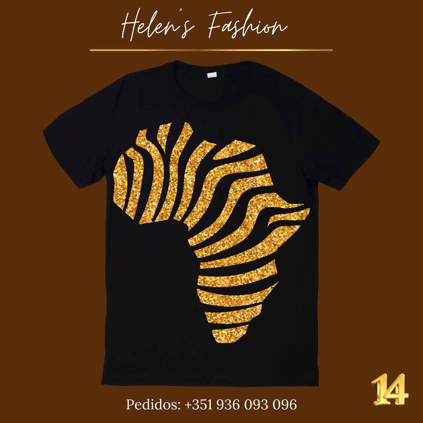 T-shirts Africa Modelo 14