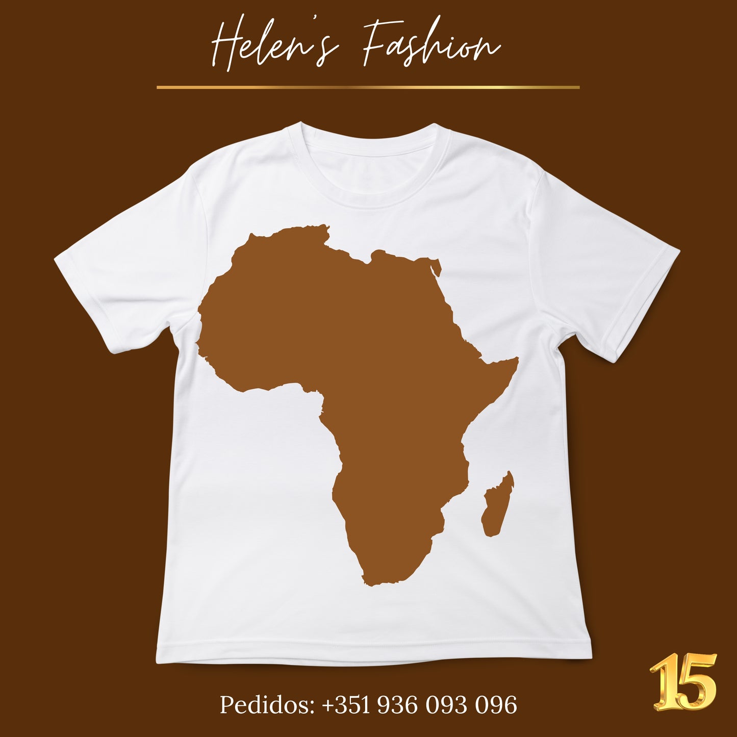 T-shirts Africa Modelo 15