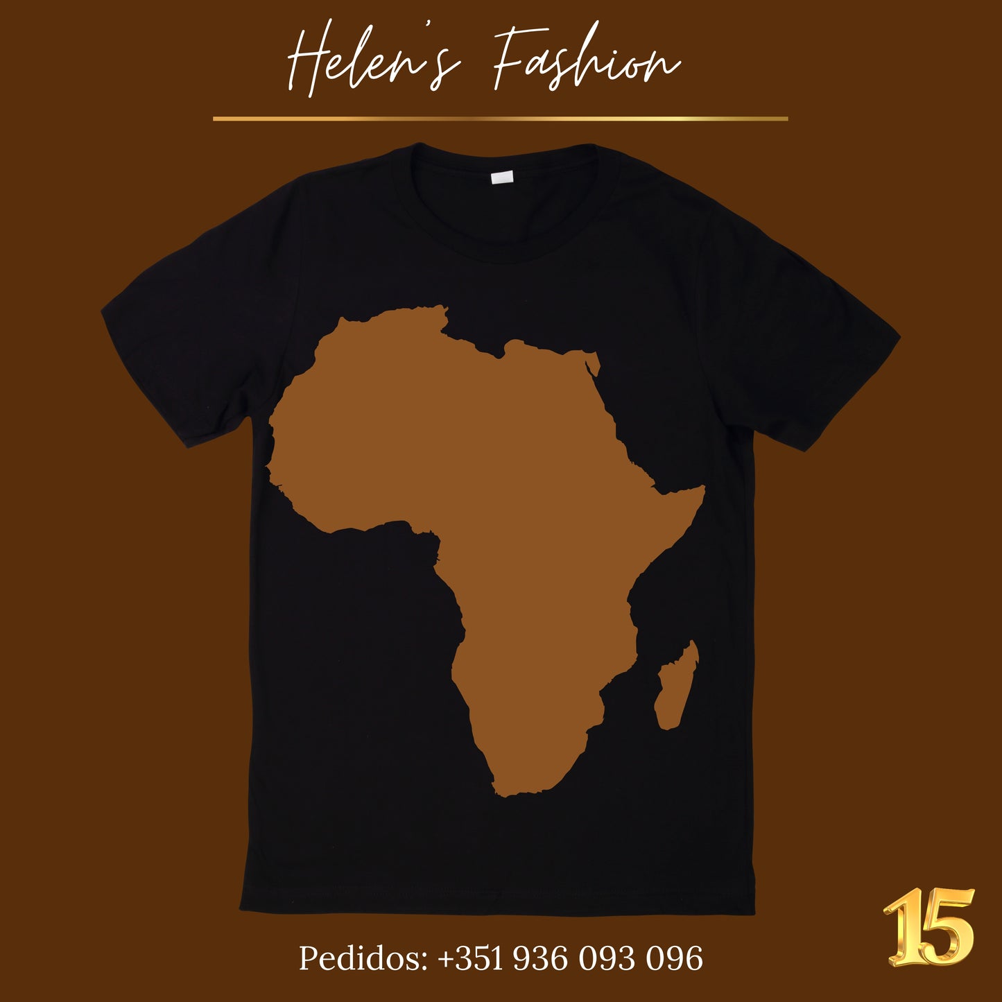 T-shirts Africa Modelo 15