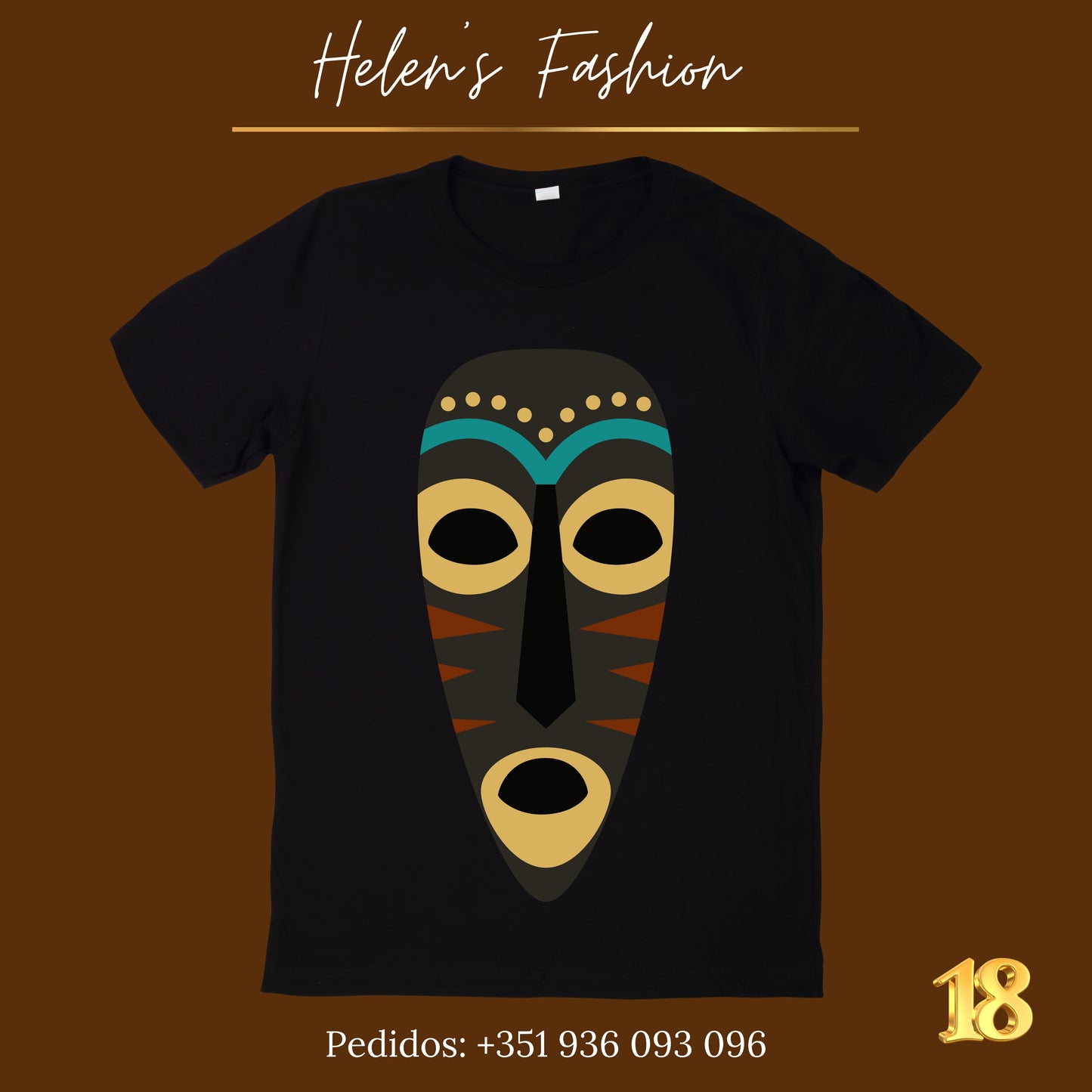 T-shirts Africa Modelo 18